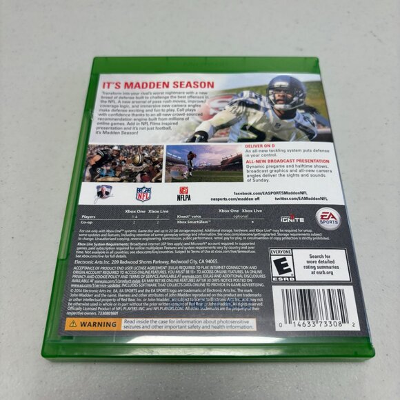 Xbox One: Madden NFL 15 - Preowned - 1833 - Picture 4 of 4
